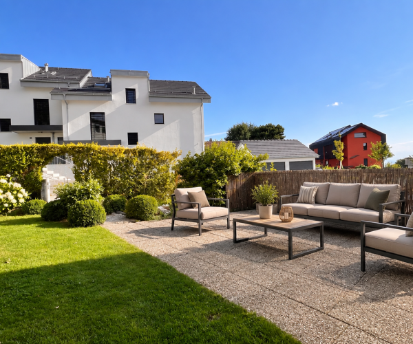 Garden relax area